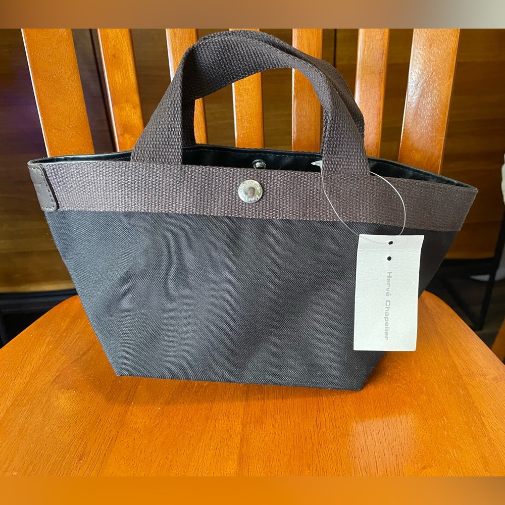 Herve Chapelier Small Tote Square Base Boat